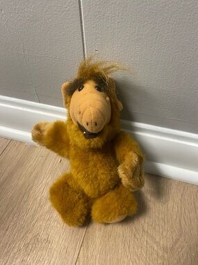Vintage ALF Plush Toy - Brown/Gold Plush Alien